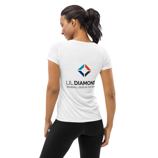 All-Over Print Women's Athletic T-shirt