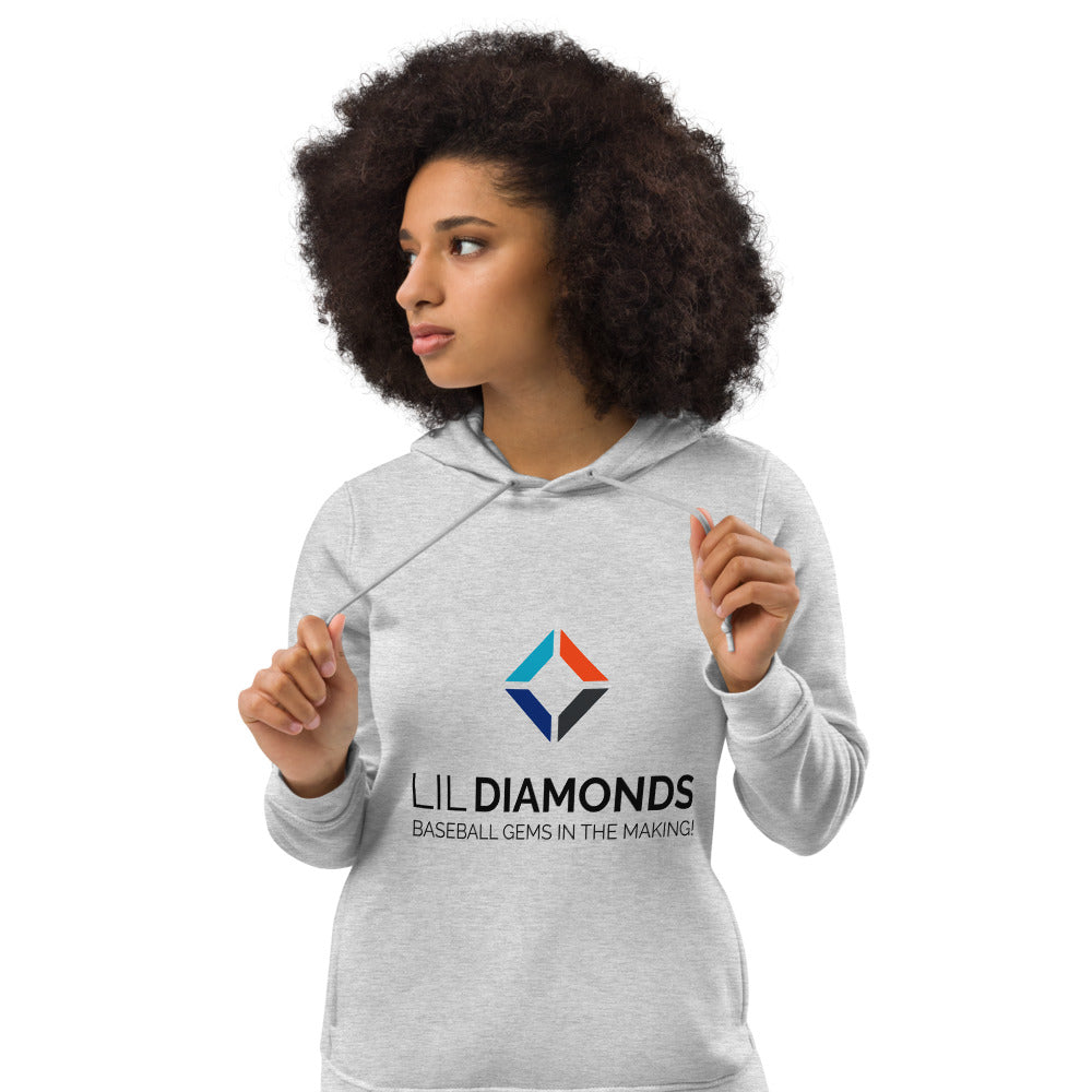 Women's eco fitted hoodie