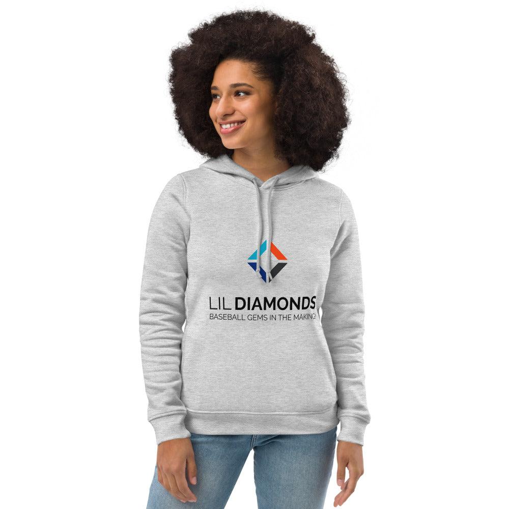 Women's eco fitted hoodie