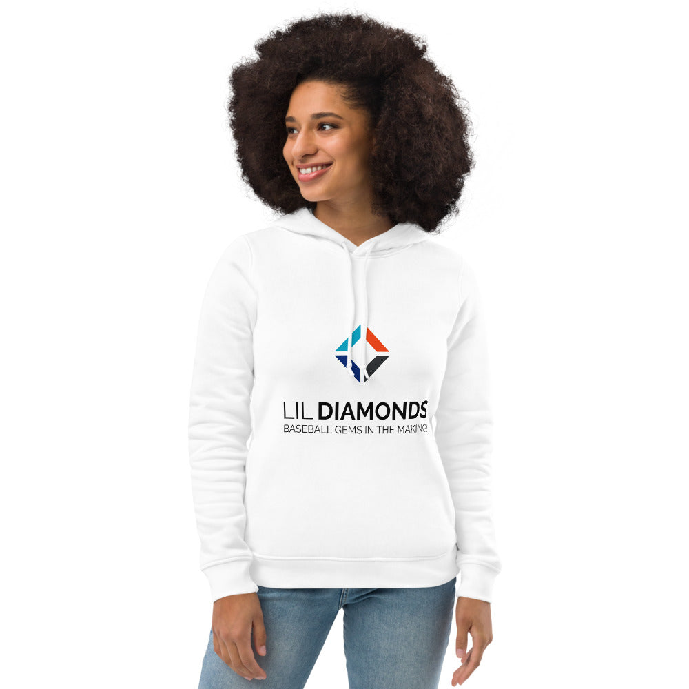 Women's eco fitted hoodie