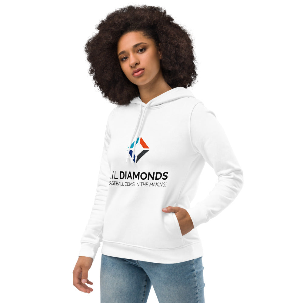 Women's eco fitted hoodie